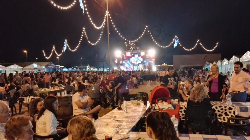 Ambiente en la madrugada del Jueves